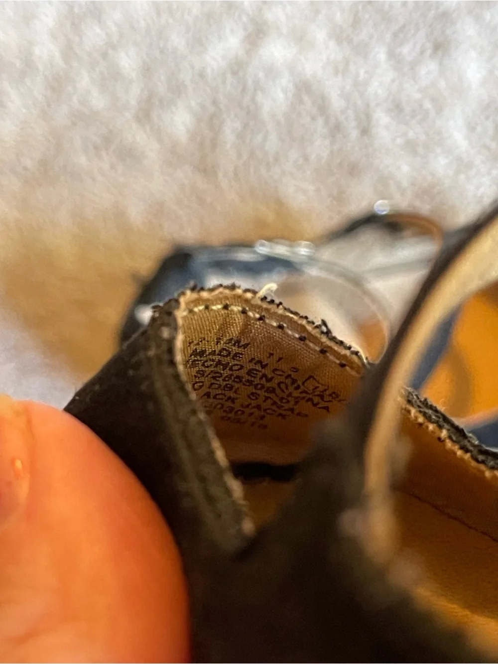Old Navy Black Double-Strap Mary Jane Dress Shoes